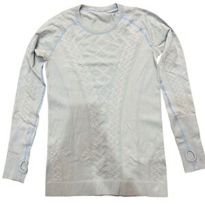 Lululemon Fitted Long Sleeve Top - Teal